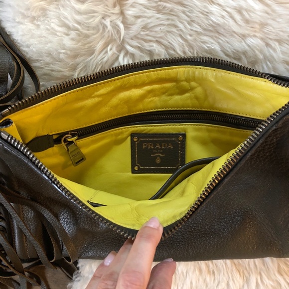 Prada Cervo fringe clutch - Picture 4 of 6